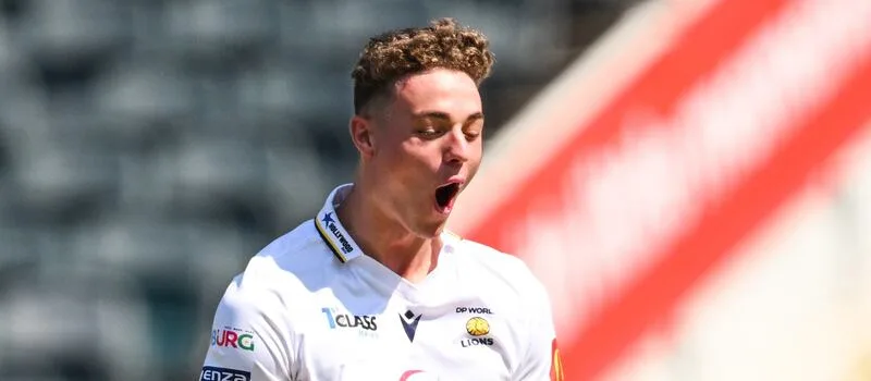Basson prioritises school work after stunning debut for the Lions