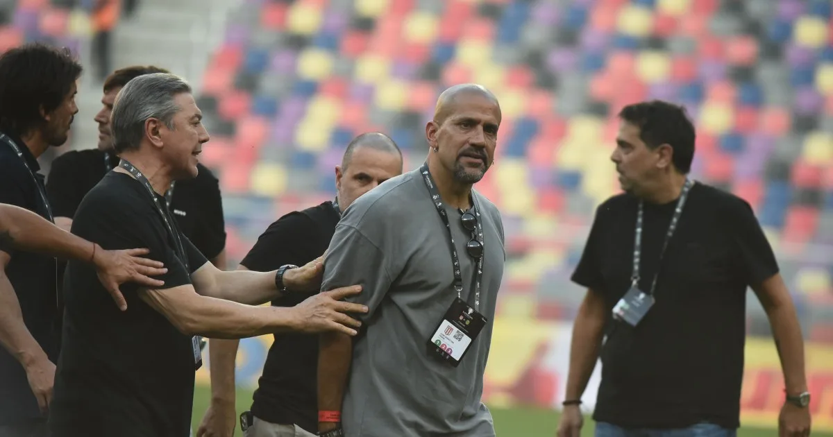 Antes del Estudiantes-Flamengo, la AFA dio a conocer la sanción a Verón por los incidentes en la Supercopa Internacional