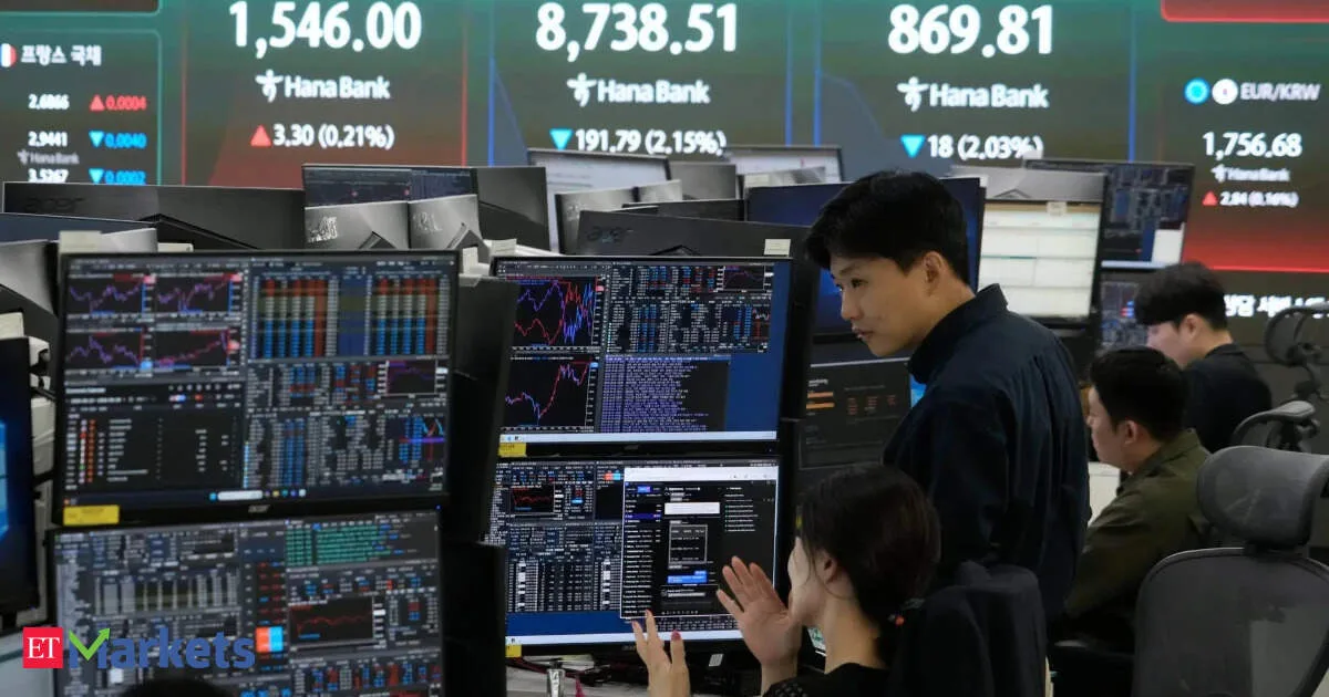 Global Market Today: Asian shares mixed, dollar dips as Fed hike bets ease