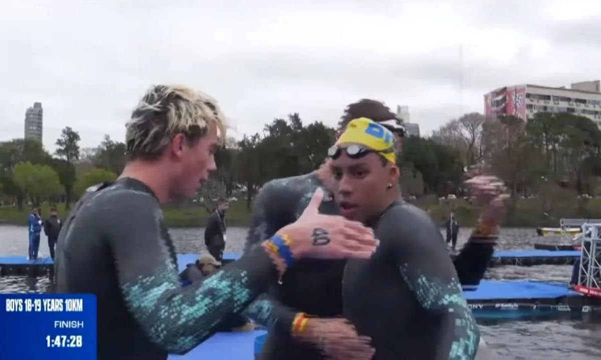 Arthur Aguiar conquista a medalha de bronze na prova de 10km do Mundial Júnior