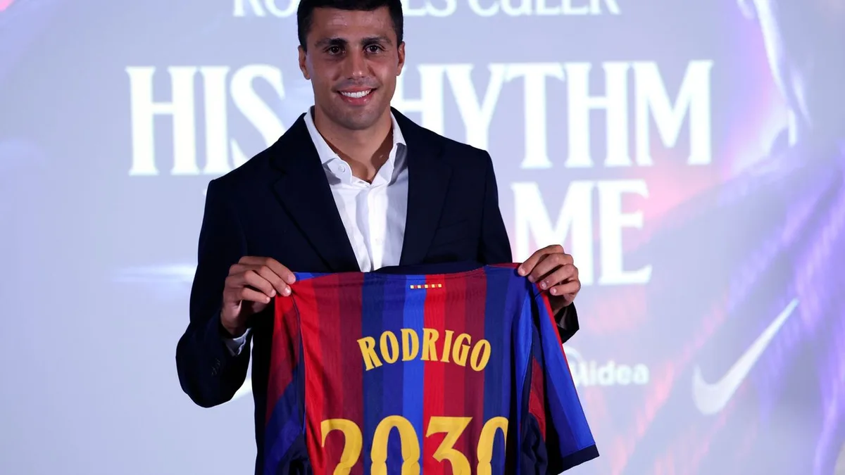 Fußball: Wechsel von Weltmeister Rodri zum FC Barcelona fix