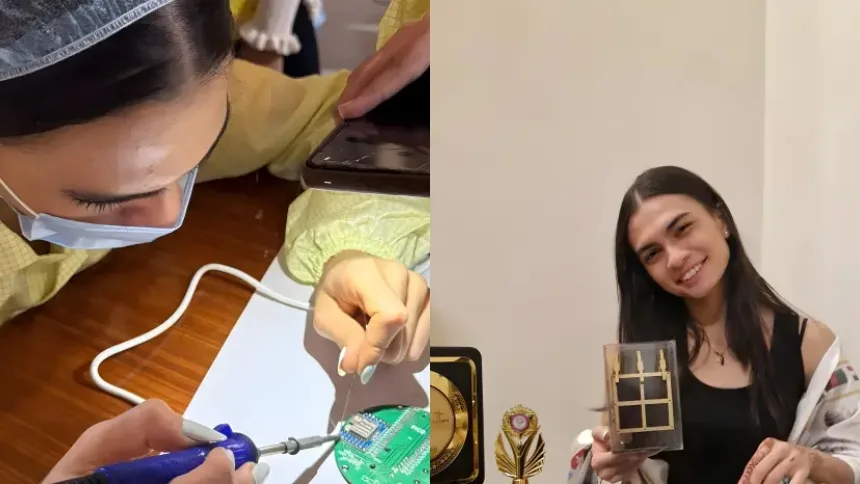 Orgullo venezolano: Mariana España ganó primer lugar en misión espacial ShakthiSAT con tan solo 19 años