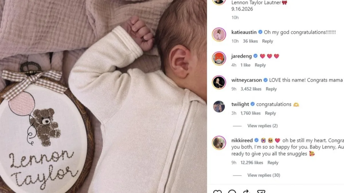 Taylor Lautner and wife become parents and reveal baby girl's name - but did they call her Taylor?