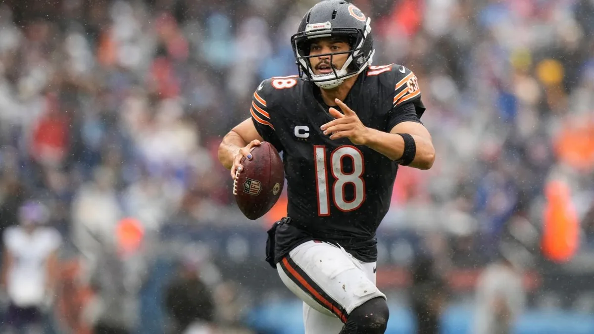 Report: Bears QB Caleb Williams expected to start against Falcons