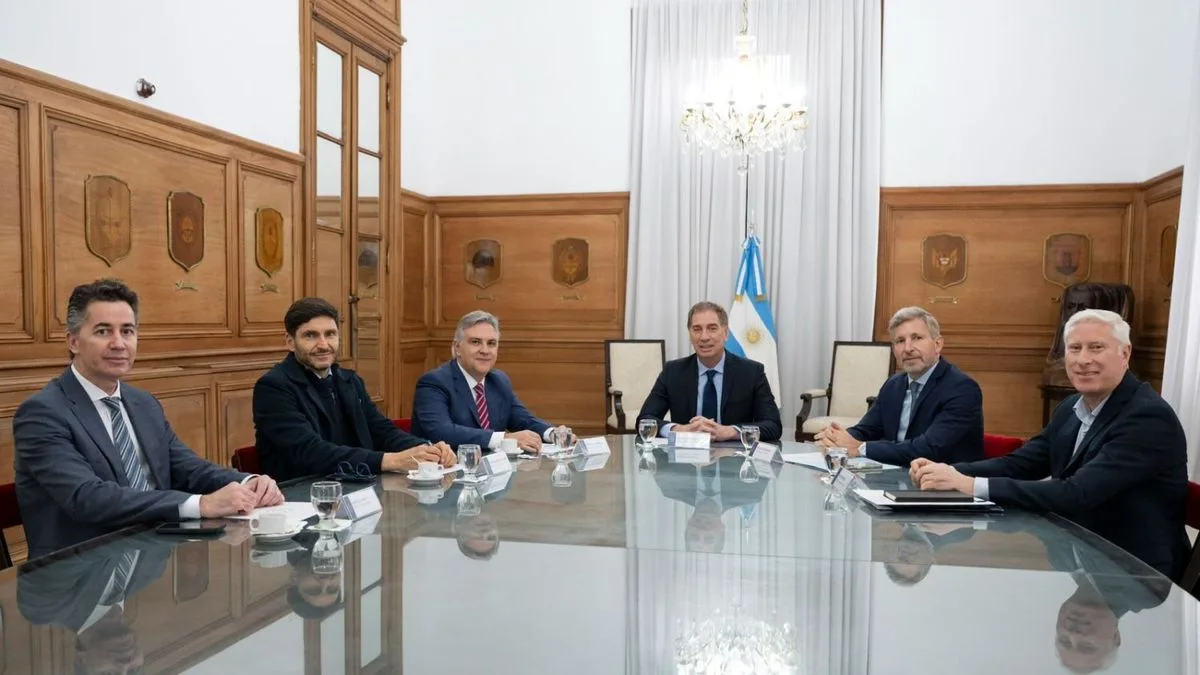 Diego Santilli se reunió con los gobernadores de la Región Centro: foco en rutas, energía y zona fría