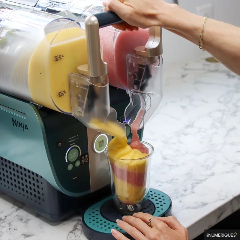 Test Ninja Slushi Twist : la meilleure machine à granités pour varier les plaisirs
