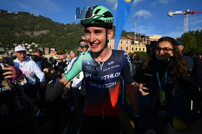Paul Seixas ira rouler au Roc d'Azur CIC au lendemain de sa victoire au Tour de Lombardie