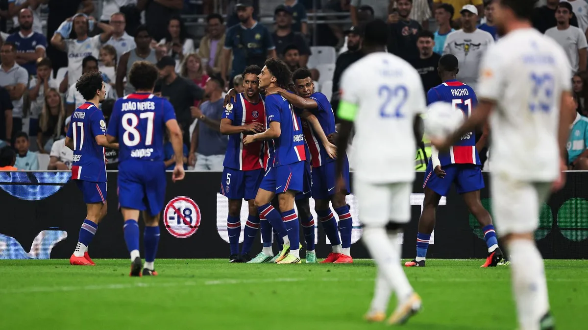 Ligue 1 : le PSG remporte le Classique au Vélodrome et enfonce un peu plus l’OM