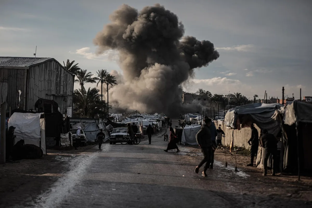 Al menos nueve muertos y 15 heridos en un ataque de Israel contra una comisaría de la ciudad de Gaza