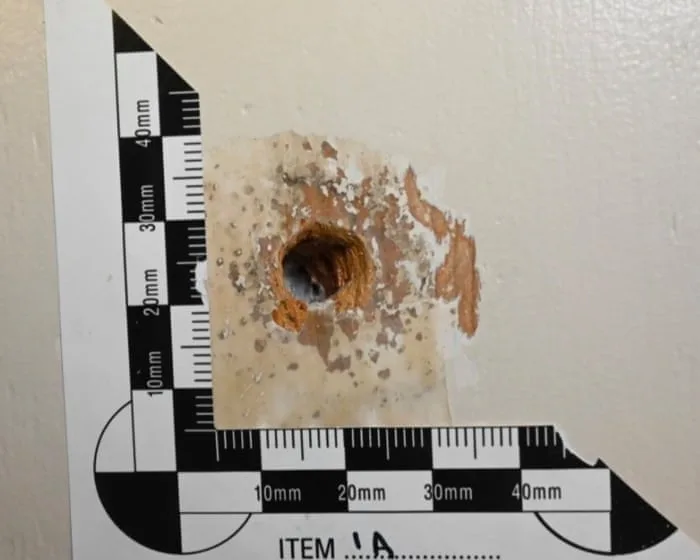 Beau Lamarre-Condon trial shown crime scene reconstruction as ballistics expert traces bullet trajectories