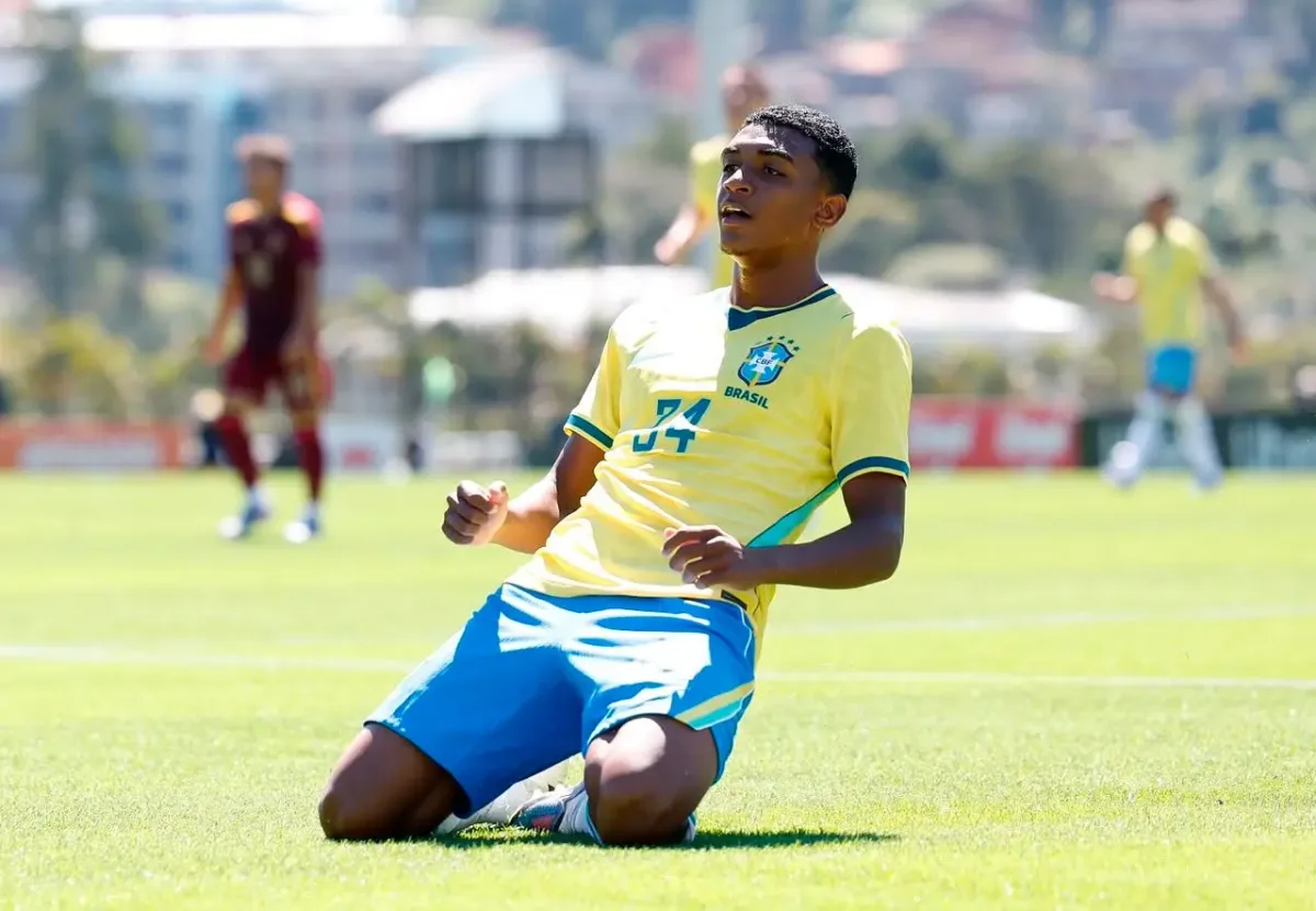 Brasil sub-17 vence Venezuela de virada em amistoso preparatório para o Mundial