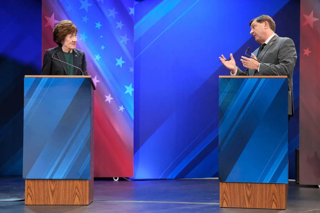 Jackson doesn't regret telling Collins to 'shut up' after protester interrupted Maine Senate debate