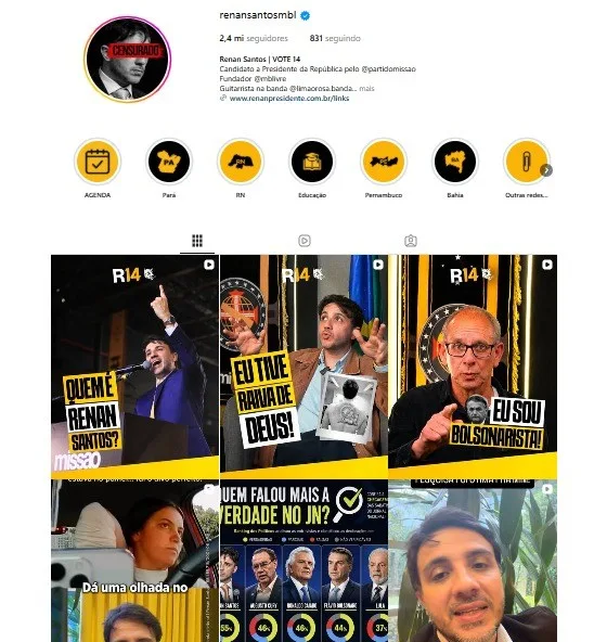 Toffoli suspende candidaturas de chapa de Renan Santos à Presidência