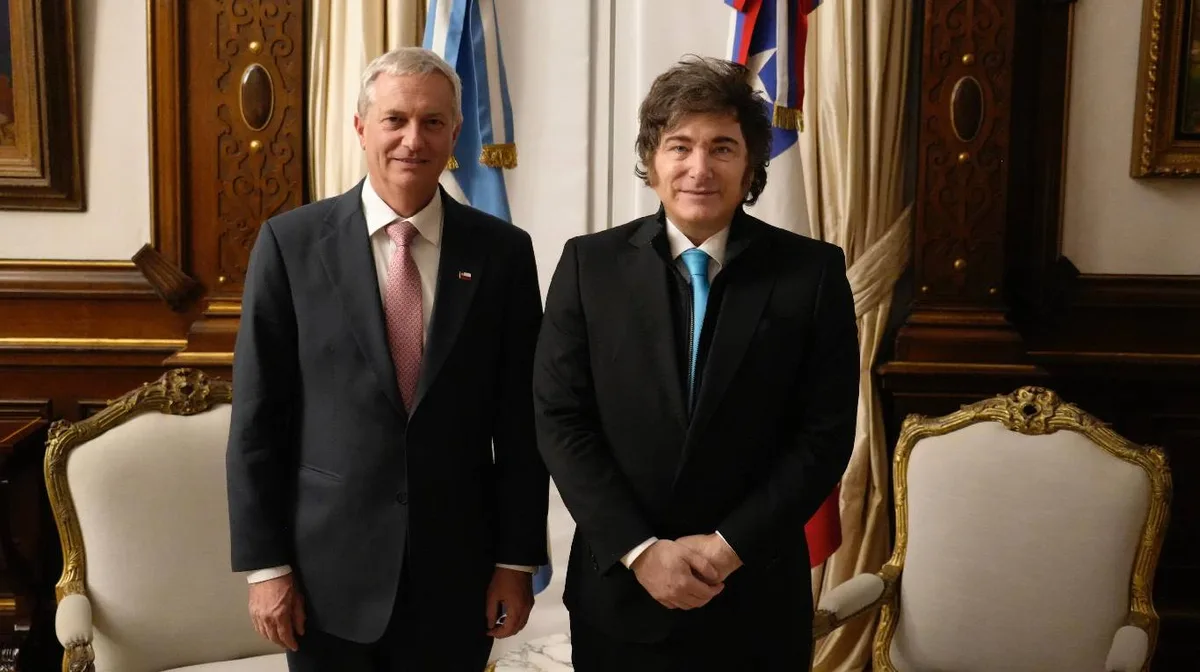 Antes de grabar la cadena nacional por Malvinas, Milei dará un discurso en Chile y se reunirá con José Antonio Kast