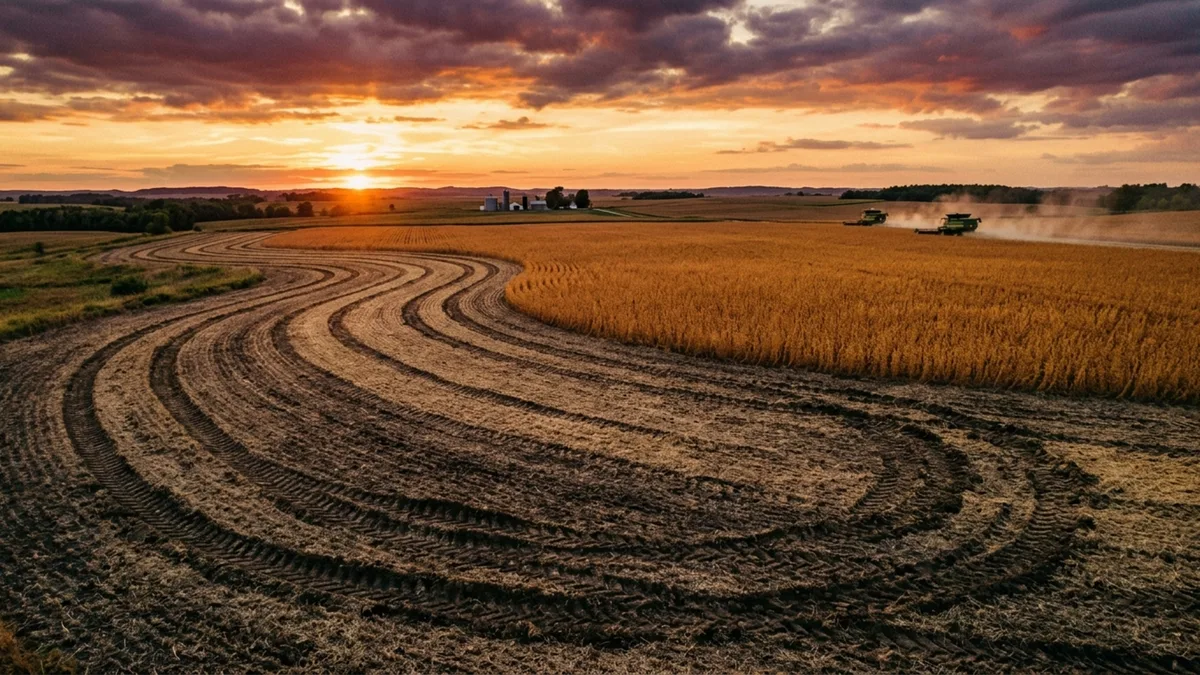 Agricultor chega para iniciar a colheita e encontra seis hectares de soja retirados por máquina que seguia um mapa digital desatualizado