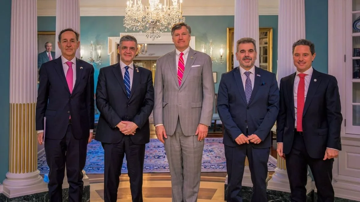 Jorge Macri se reunió con el subsecretario de Estado de Donald Trump: seguridad, inversiones y el rol de CABA, en la agenda