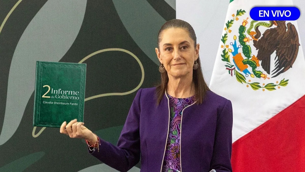 Segundo informe de Gobierno: Sigue el mensaje de Claudia Sheinbaum EN VIVO desde Palacio Nacional