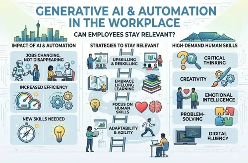 The future of work: Why AI won't replace jobs but will change how we work