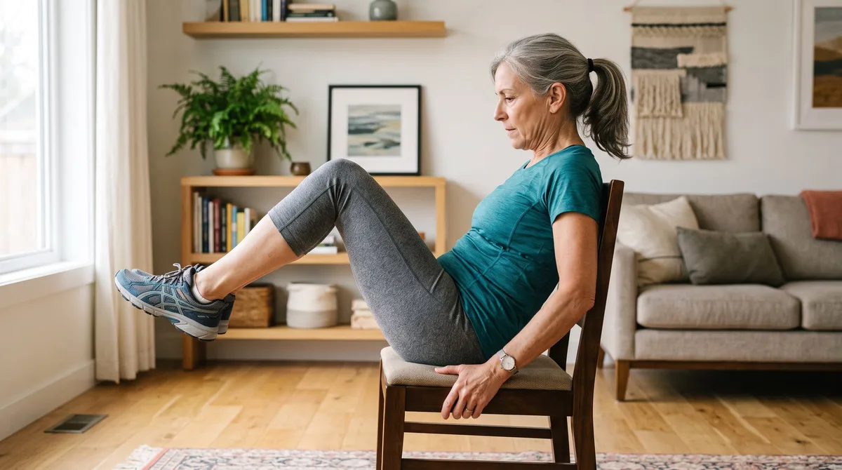 Los 3 ejercicios sin máqunas ni pesas para ganar fuerza, equilibrio y movilidad después de los 60