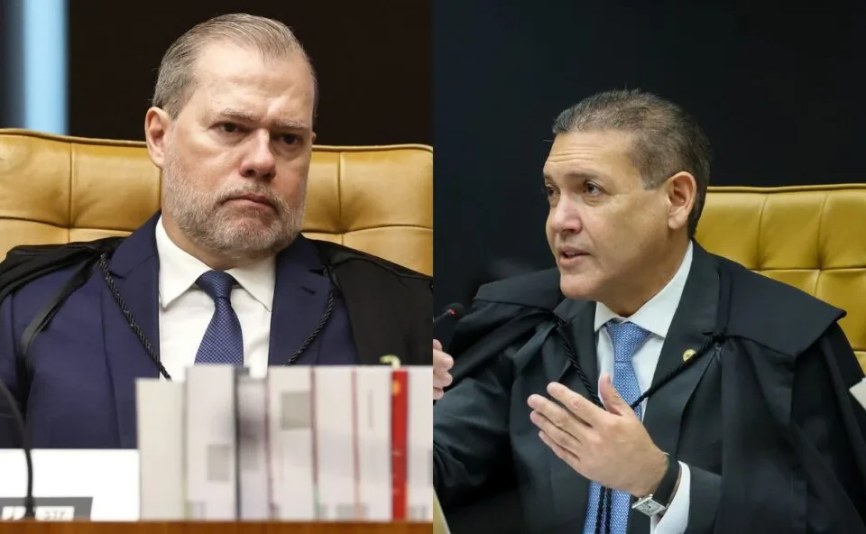 Ministros Nunes Marques e Toffoli deixam julgamento sobre Moraes e Vorcaro no STF; entenda