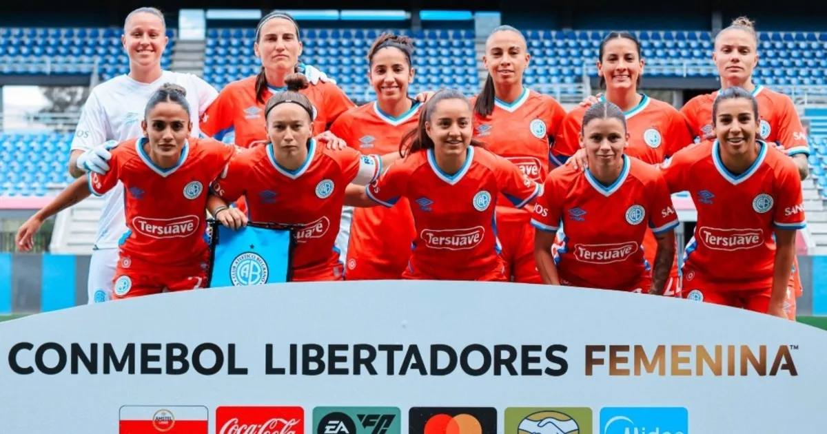 Belgrano, histórico: empató 1-1 con Independiente del Valle en su debut absoluto por la Copa Libertadores Femenina