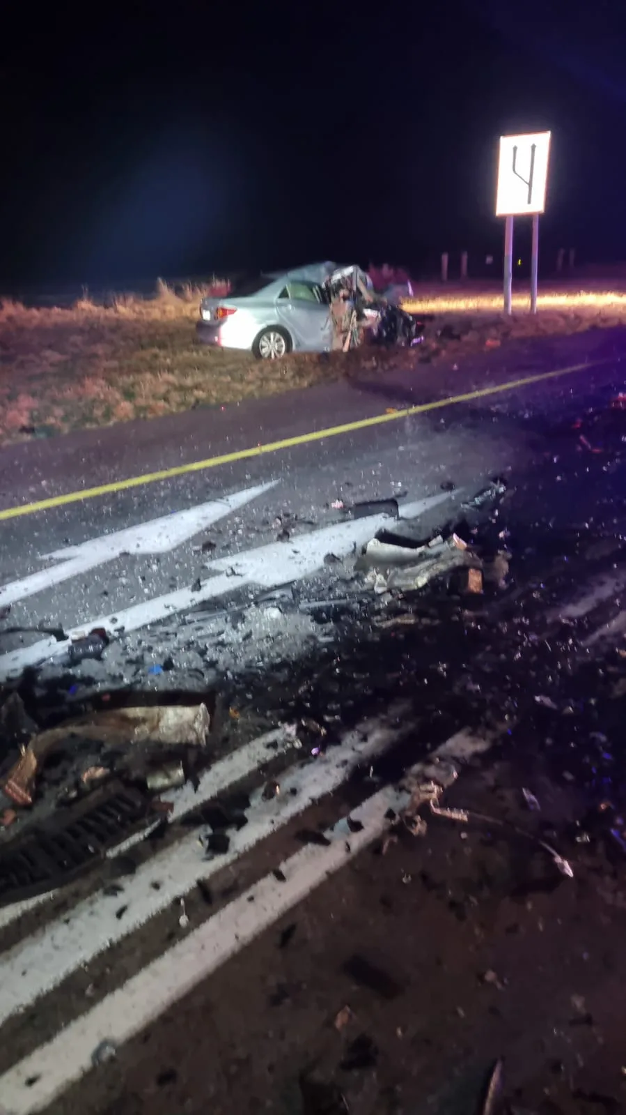 Eight killed in two-vehicle crash on N17 in Mpumalanga