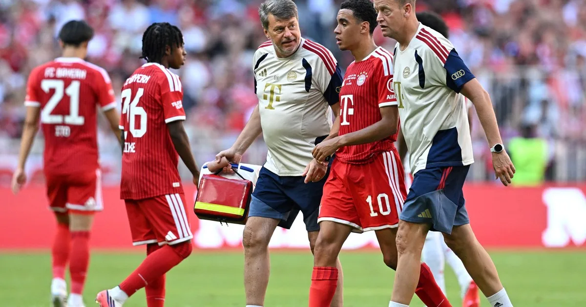 Tras dos desvanecimientos, la decisión que tomó el Bayern Munich con Jamal Musiala