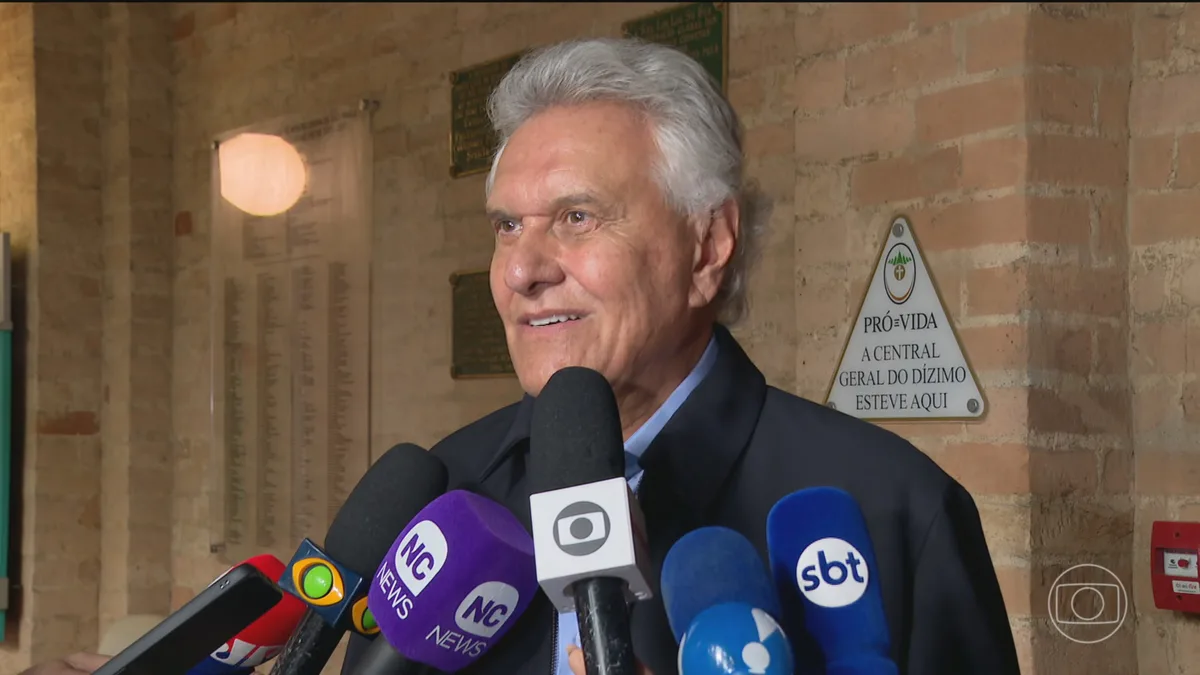 Ronaldo Caiado, candidato à Presidência pelo PSD, visita a Santa Casa de Misericórdia de São Paulo