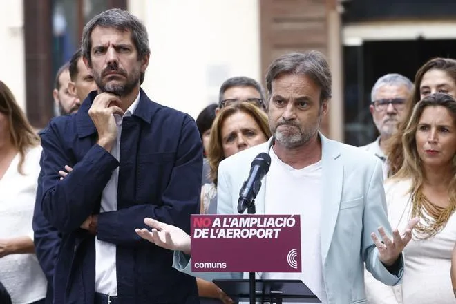 Los Comuns tachan de "ilegal" la ampliación del aeropuerto de El Prat y amenazan con llevarla a los tribunales