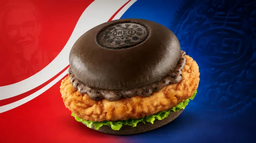 ¿Hamburguesa de pollo con Oreo? La ‘extravagante’ propuesta de una popular cadena de restaurantes
