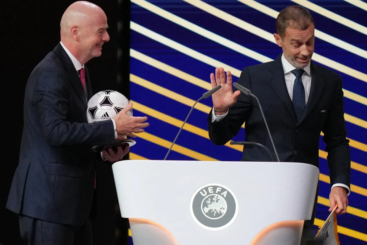 UEFA set to drop threat to boycott FIFA tournaments, sources say