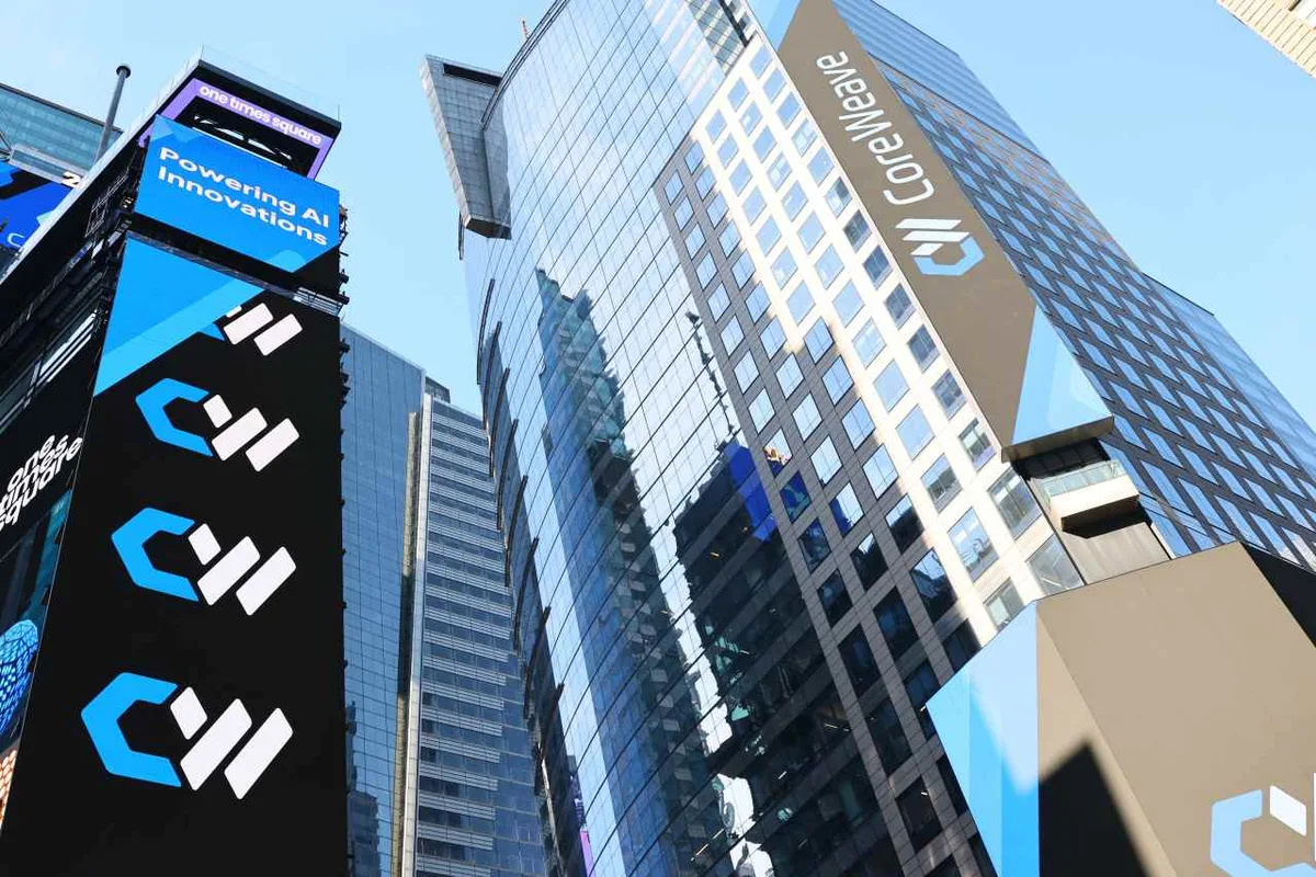 CoreWeave’s AI bonds tumble, raising red flags for the wider market