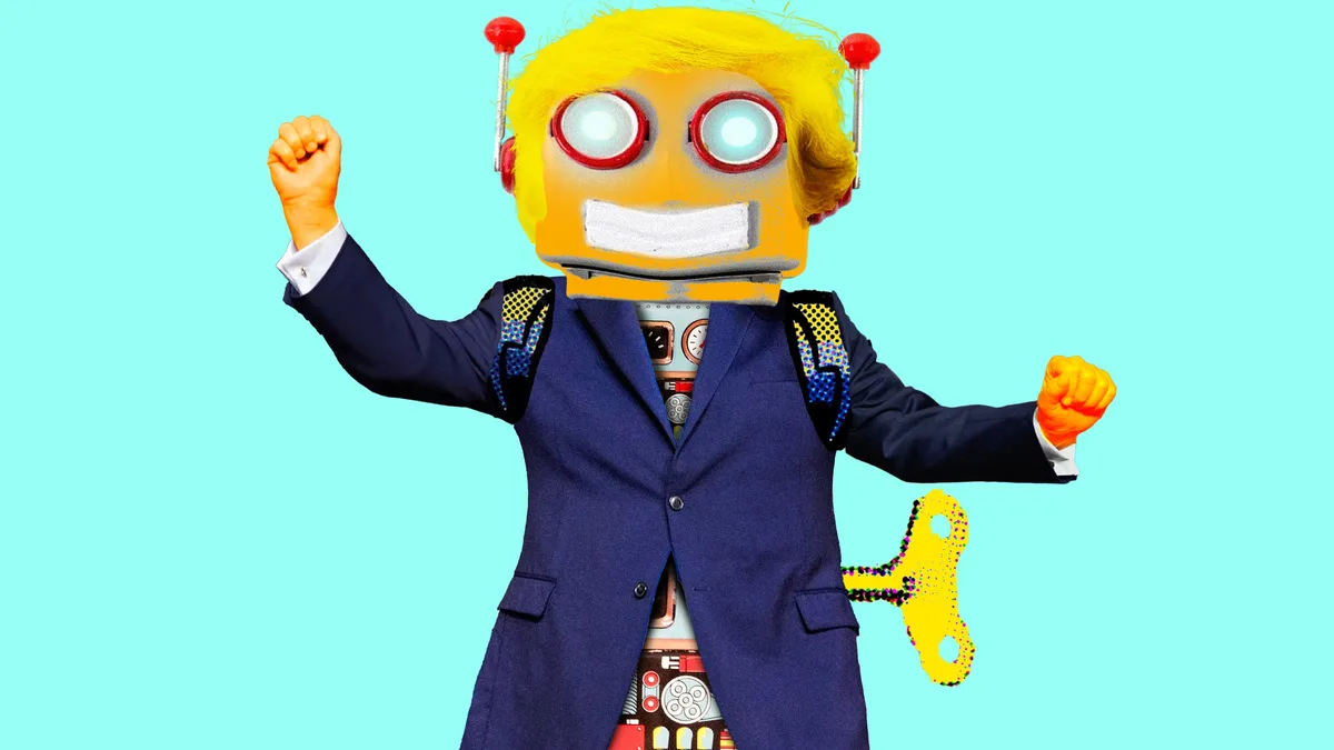 Trump, 80, Makes Bonkers Threat to Create Doppelganger Robot