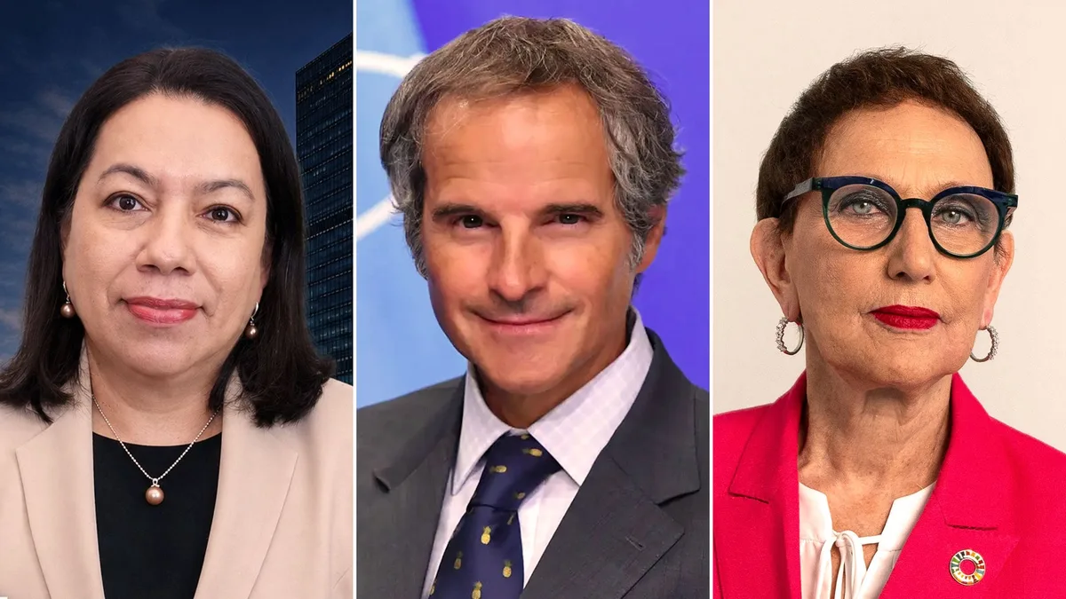El Consejo de Seguridad de la ONU confirmó que hay tres candidatos para ocupar la Secretaria General: Rodrigues-Birkett, Grynspan y Grossi
