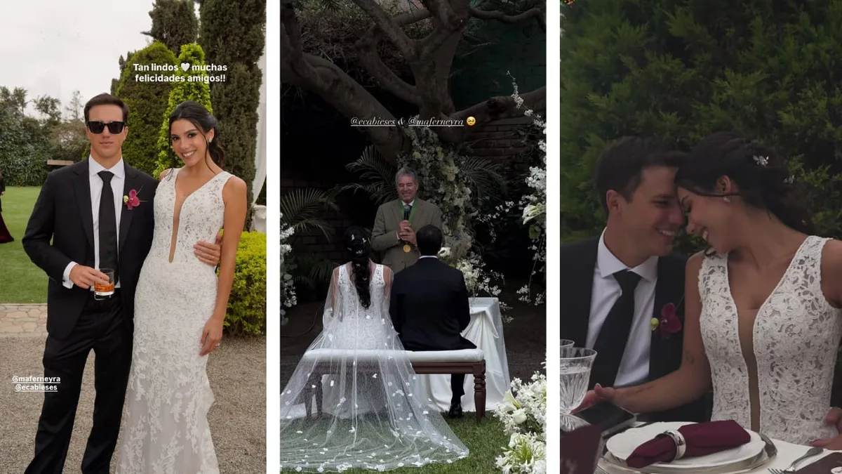 Todo sobre la boda de Mafer Neyra y Ernesto Cabieses: Fotos, invitados y vestidos de la ceremonia que unió a la pareja