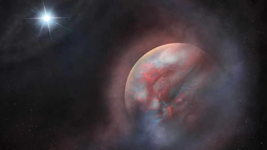 Planet aus Sternenasche: Wie eine neue Welt um einen toten Stern entstand