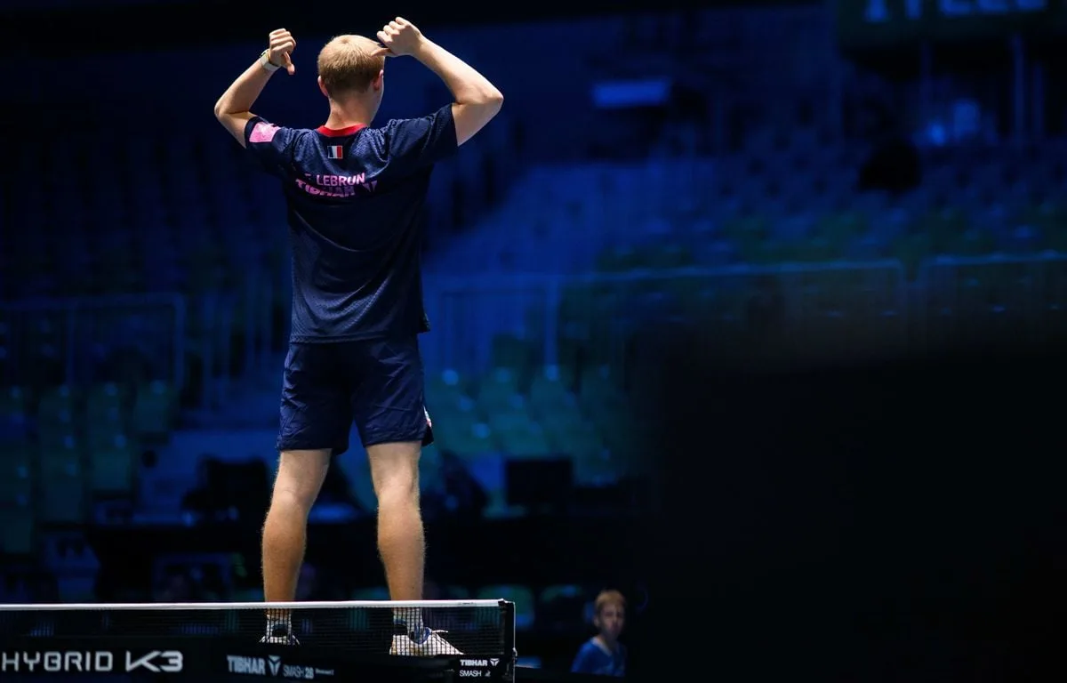 Tennis de table : Le Français Félix Lebrun sacré champion d’Europe pour la première fois