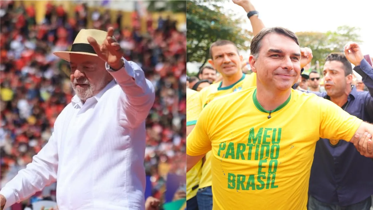 Lula e Flávio fazem campanha no Rio no mesmo dia e horário