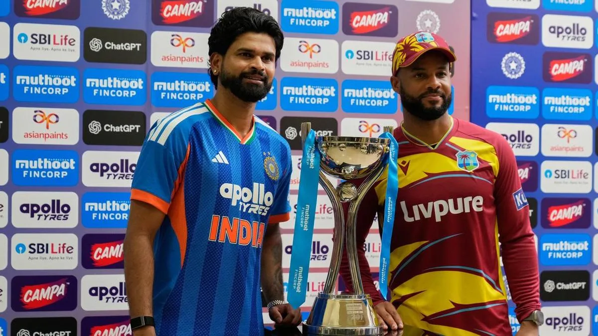 Washout finale leaves India-WIndies T20 series drawn