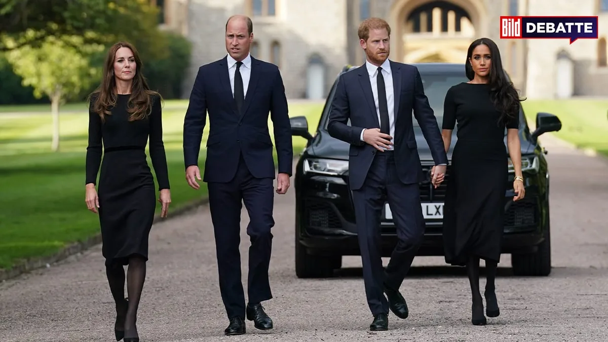 BILD-Debatte zu Harry und William - „Harry sollte den ersten Schritt machen“