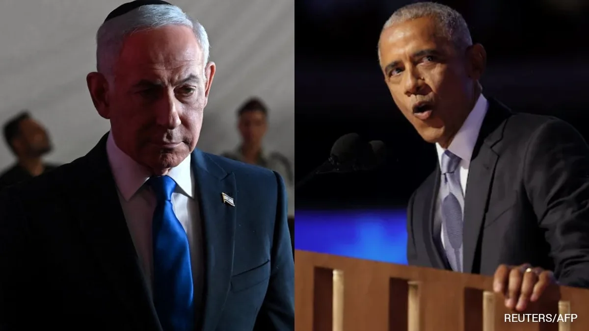 Barack Obama Slams Israel's "Attitude", Benjamin Netanyahu Responds