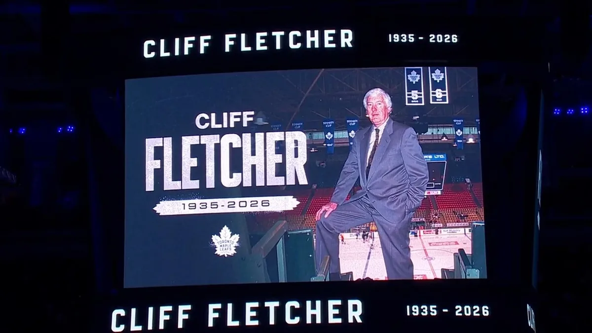 Maple Leafs pay tribute to Hall of Famer and long-time exec Cliff Fletcher
