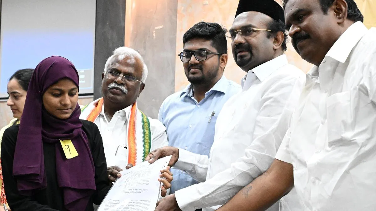 Minister for Minorities Welfare reviews welfare schemes, projects in Tirunelveli