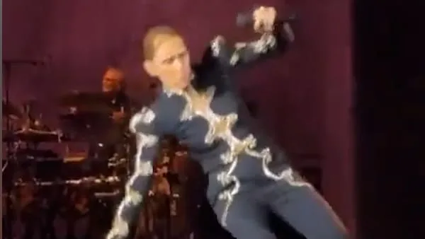 Schreckmoment bei Konzert in Paris - Céline Dion stürzt mitten auf der Bühne!