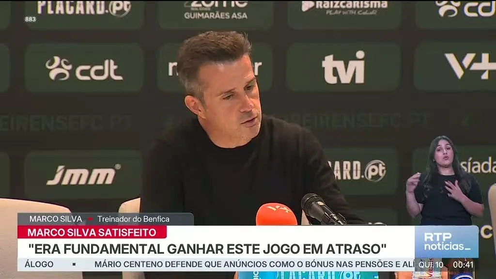 I Liga. Benfica goleia Moreirense por 4-0 e iguala Sporting no segundo lugar