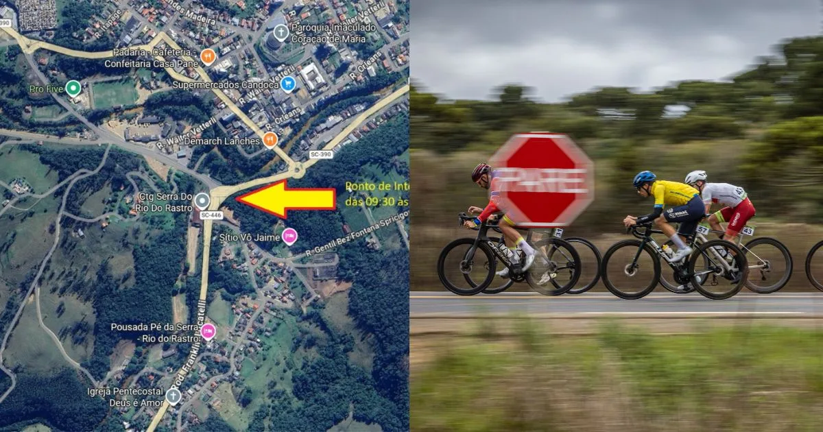 Serra do Rio do Rastro será completamente interditada para evento ciclístico durante fim de semana em SC; veja as rotas