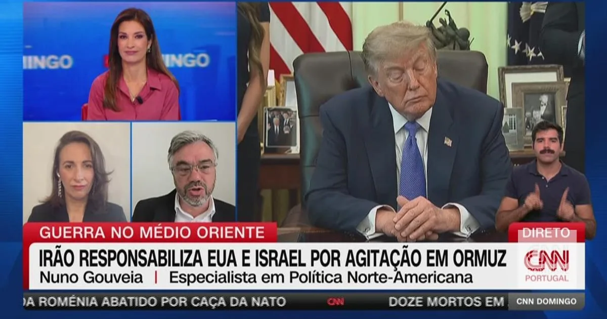 "Donald Trump veio ameaçar o Irão", mas "não é para se levar a sério"