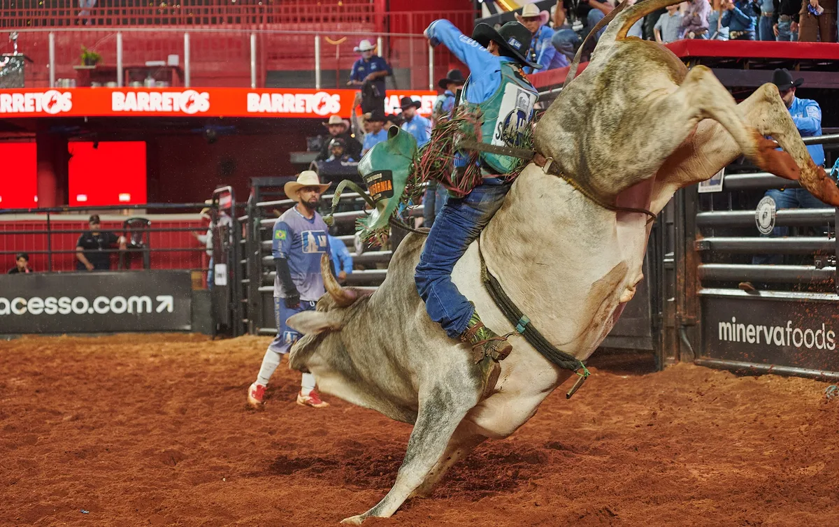 FOTOS: Abertura da final da Liga Nacional de Rodeio
