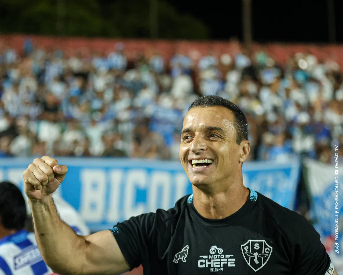Júnior Rocha exalta defesa e comprometimento do Paysandu em vitória contra o Ituano