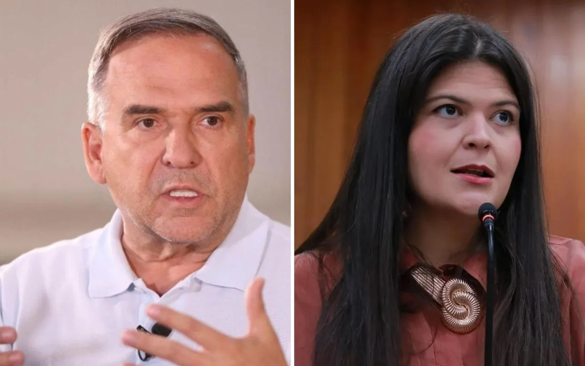 Prefeito Sandro Mabel ataca Aava Santiago após coletiva sobre taxa do lixo em Goiânia: 'Cacete nessa vereadora malandra'